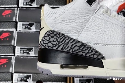 Flexible Reimagined 393 DN3707-100 Cement Retro Jordan 3 White 0926